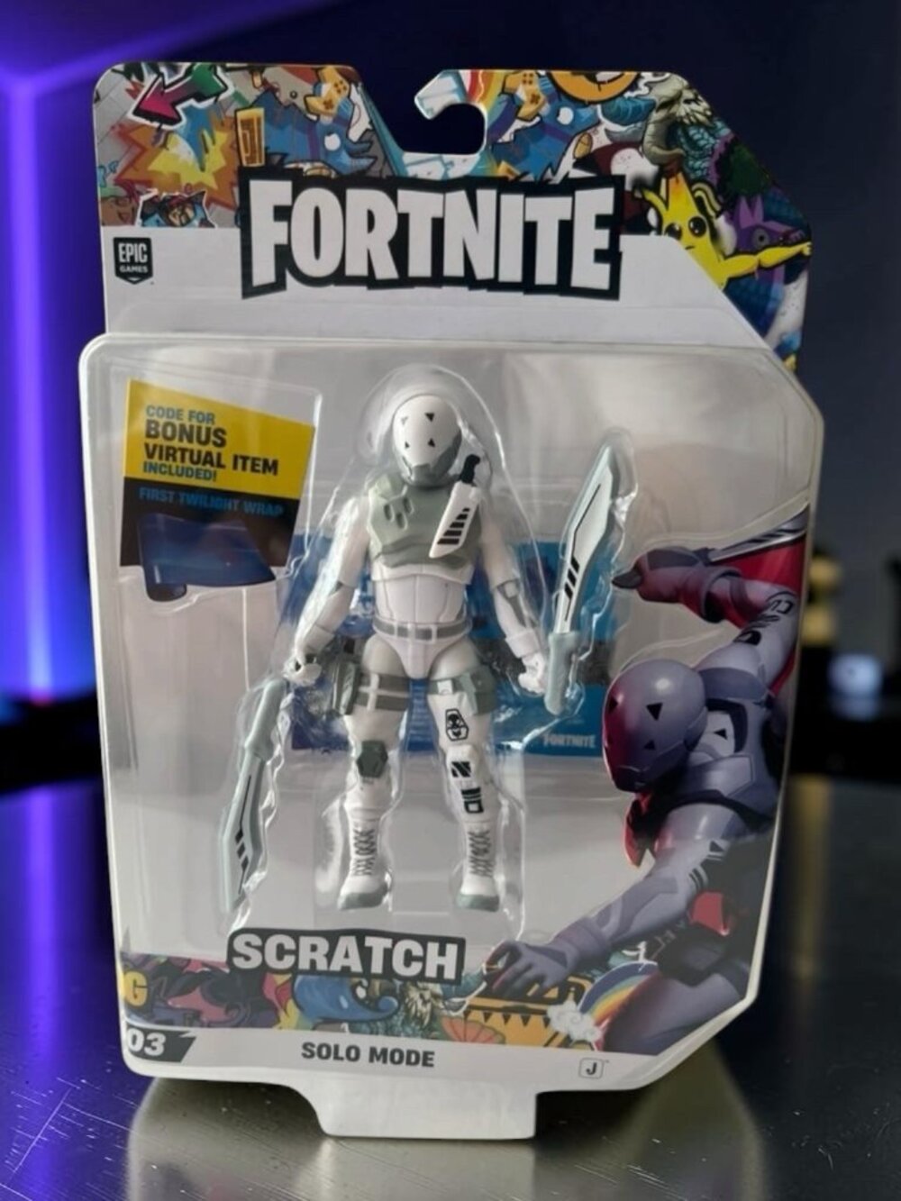 Jazwares Fortnite 4" Scratch Action Figure Solo Mode FNT1365